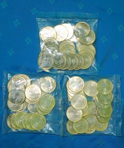10 rs Coin Packet 2025 AKAM, RBI Mint Sealed 3PK