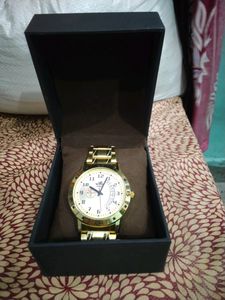 Scottish Club Golden Chain Watch