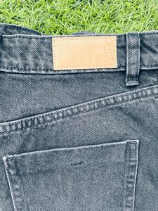 Zara High-Rise Mom Fit Trendy Denim Shorts