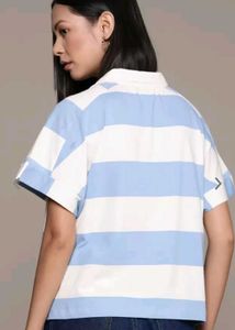 Striped Polo T-Shirt