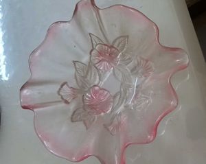 Glass Bowl For Showpiece