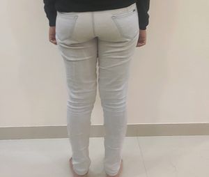 Skinny Fit Jeans For Women&#39;s Comfortable (Grey)