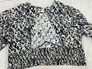Crop Top Backless