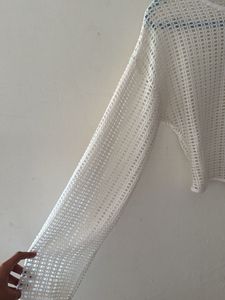 Crochet Knit Crop Top