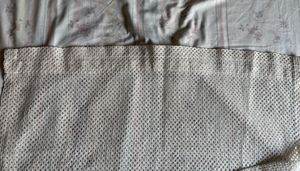 Crochet curtain