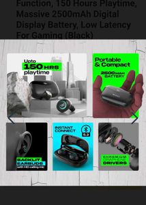 Wings Powerpods Wireless Earbuds With Cable