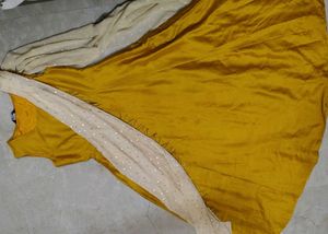 🔥💛Indya mustard gown for haldi yellow gowwn😍