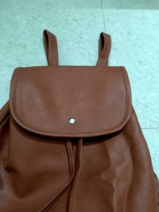 Brown Backpack