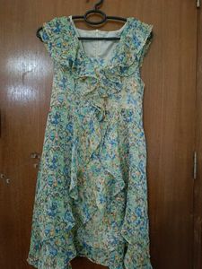 Flouncy Ruffle Dress