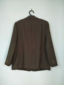 Brown Boxy Blazer