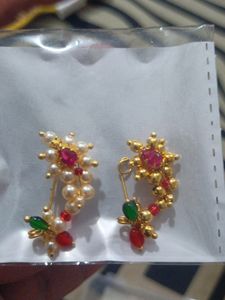 Maharashtrian Traditional Nath ( Nose Ring )