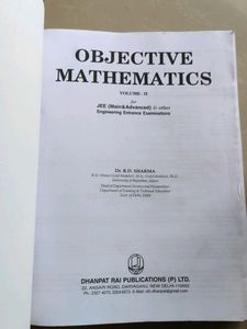 (Vol 1 and 2) Objective Mathematics RD Sharma