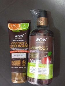 wow face wash and shampoo combo