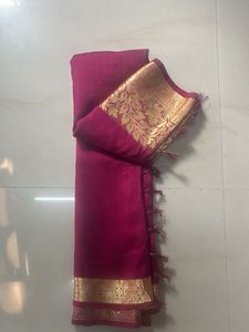 Elegant Pink Saree