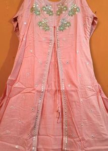 MIRROR WORK GOWN