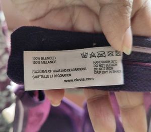 Lightly Used Wine Coloured Padded Bra - 34B