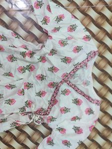 Cute Floral short kurti