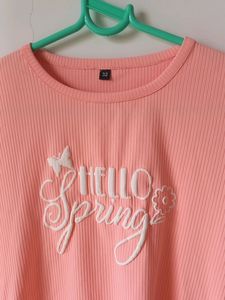 Peace Pink Top