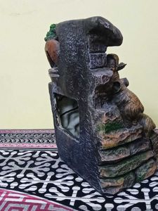 Resin  Fountain with Elephant Accent