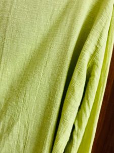 Lime Green Bell Sleeve Top