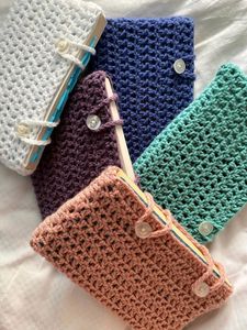 Crochet Book Sleeve Cover