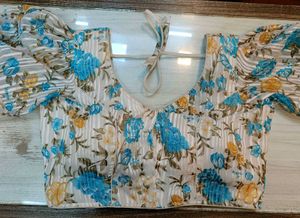 Floral Jimichu Blouse