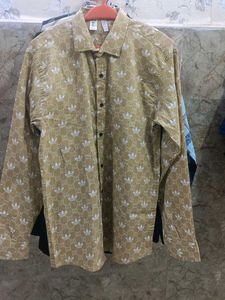 Adidas x Gucci Print Button Down