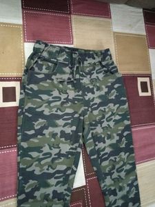 Camo Print Joggers