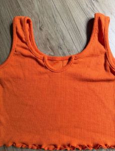 Orange Tank Top