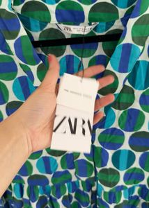 Limited Edition Bohemian Cotton Printed Zara Dress