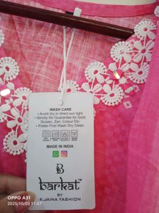 new Pakistani Pink Kurta Set