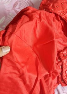 Red Party Wear Blouse