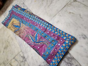 Arri Tari work multi colour saree🫠