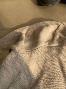 Beige Knit Pullover