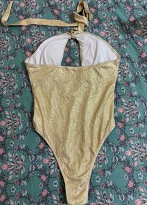 SEXY METTALIC BODYSUIT