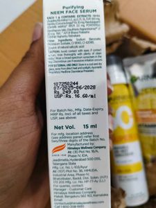 Skincare Bundle: Himalaya &amp; Garnier (sunscreen,fac