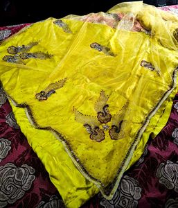 Party Wear Full Embroidery Hand Work Saree