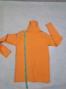 Orange Turtleneck - Long Sleeve