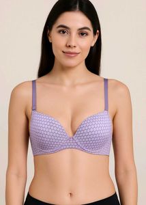 Clovia Honeycomb Push-Up Bra