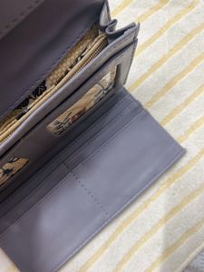 Stylish Gray Quilted Wallet