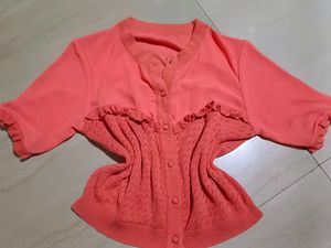 Korean Crochet Crop Top