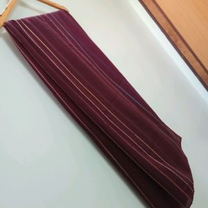 Big Wine Color Stole With Elegant Design 🧣