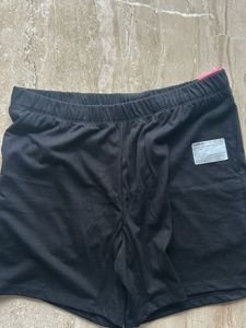 Black Lounge Shorts Decathlon L Size Unused New