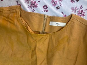 Mustard Midi Dress