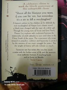 To Kill a Mockingbird - Harper Lee
