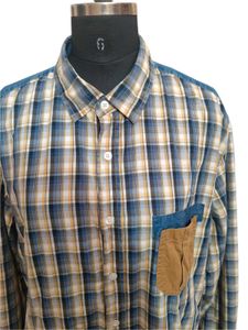 Vintage Plaid Patch Pocket Shirt