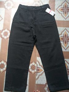 Black Wide Leg Forever 21 Pants