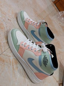 Nike Pink Air Jordan 1 Sneakers