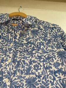 Crop Shirt With Rollon Sleeves