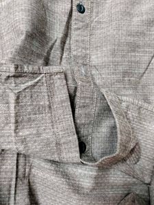 Vinto.ge Gray Button-Down Shirt